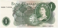 Bank Of England 1 Pound Notes Portrait 1 Pound, R40L